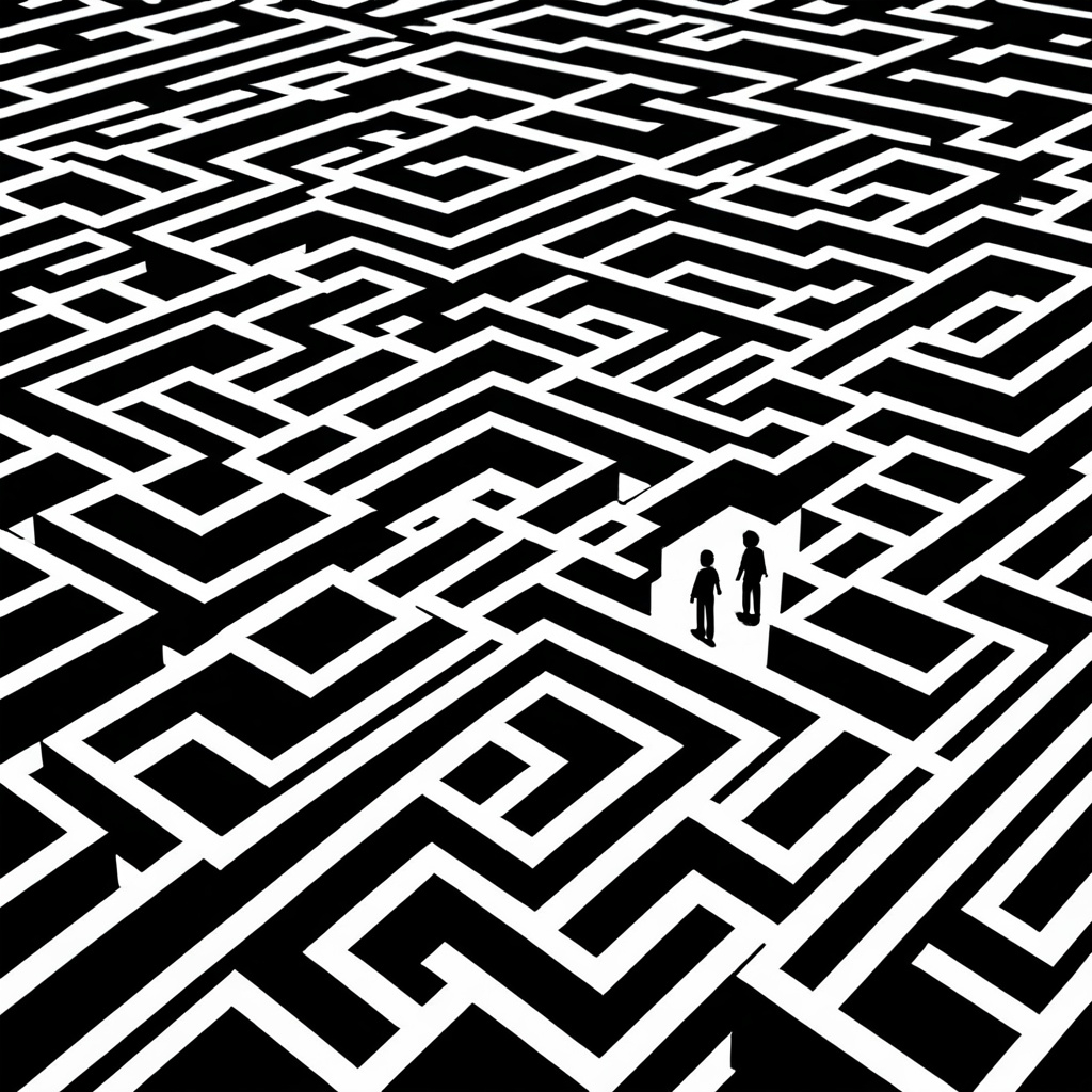 An infinite maze